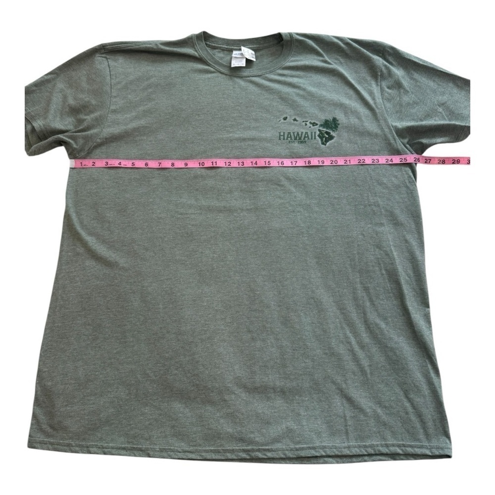 ABC Store Hawaii T-Shirt | Heathered Green | Size 2XL - Picture 6 of 9